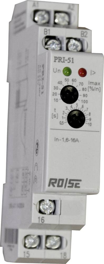 RO/SE LM-Heizungen Rose LM Überwachungsrelais 24, 24 - 24, 240 V/DC,