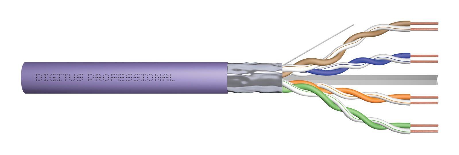 Digitus CAT 6 F/UTP Verlegekabel, 305 m, Simplex
