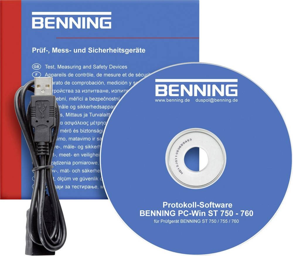 Benning 047002 Software PC-WIN ST 750-760 Software 1 pezzo