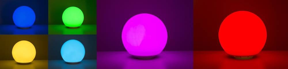 Heitronic 37234 Globo Solar-Dekoleuchte Solarkugel LED LED fest