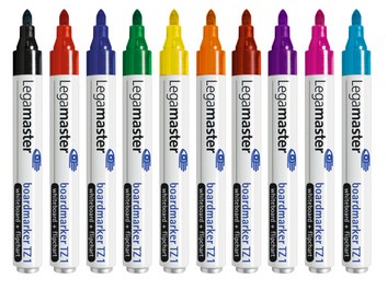 Legamaster TZ 1 board marker assorted 10pcs - Legamaster TZ 1 board