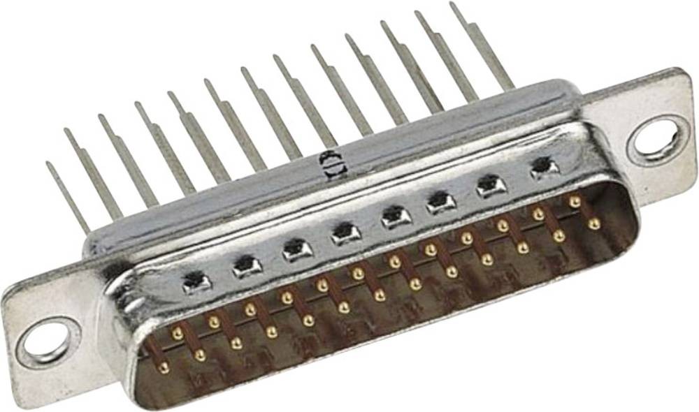 Harting 09670155655 D-SUB Stiftleiste 180° Polzahl: 15 Löten