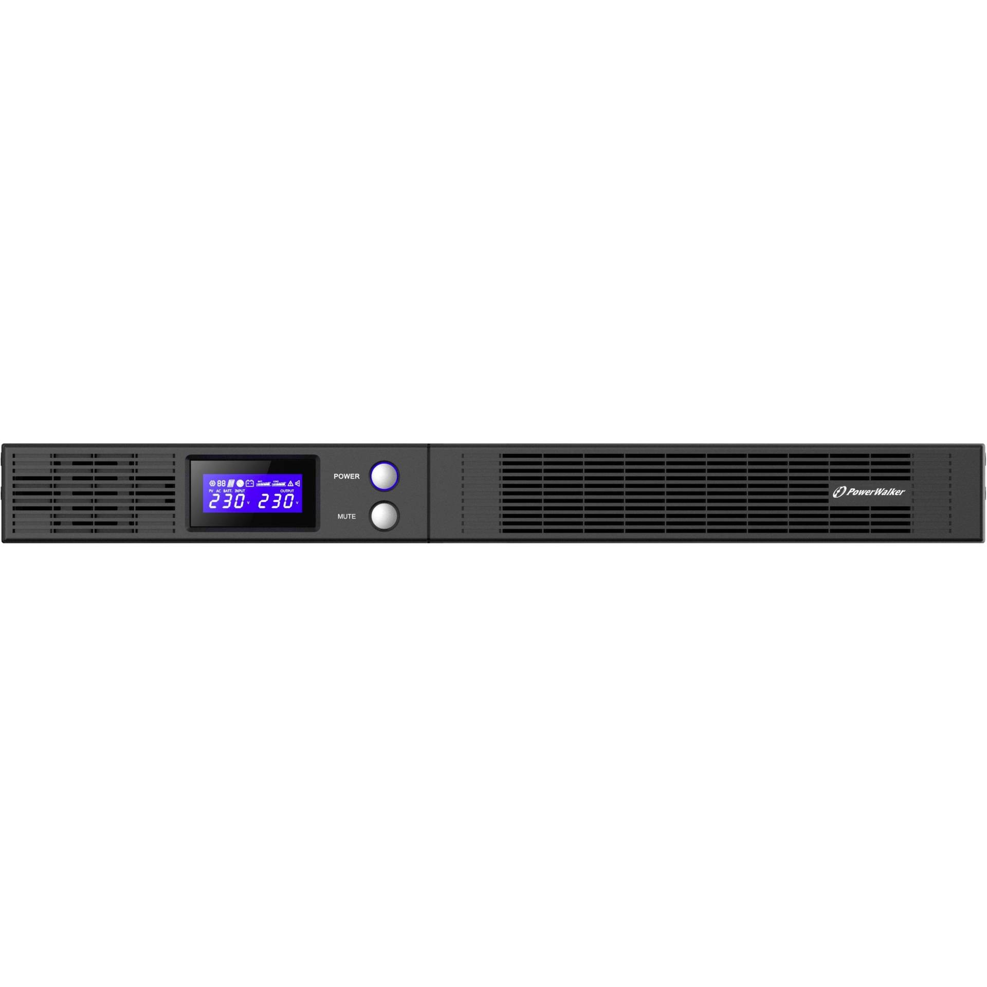 PowerWalker VI 500 R1U Línea interactiva 0,5 kVA 300 W 4 salidas AC -