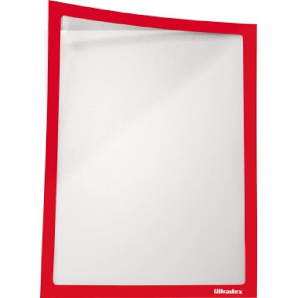 Ultradex 889005 Infocornice di, magnetisch Rot (B x H) 225mm x 312mm