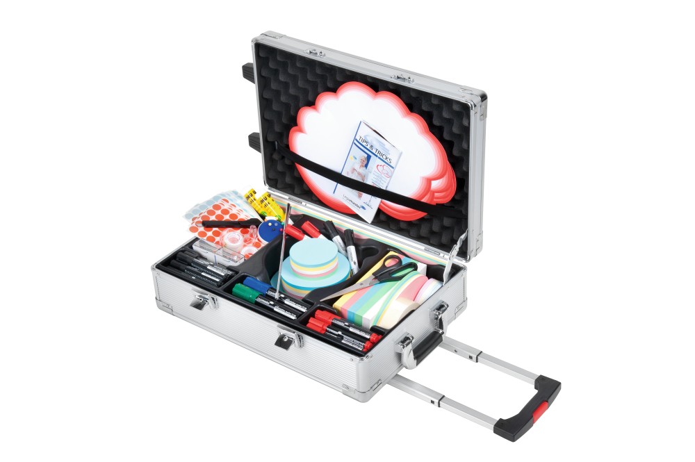 Legamaster Professional Travel Moderationskoffer Aluminium Anzahl