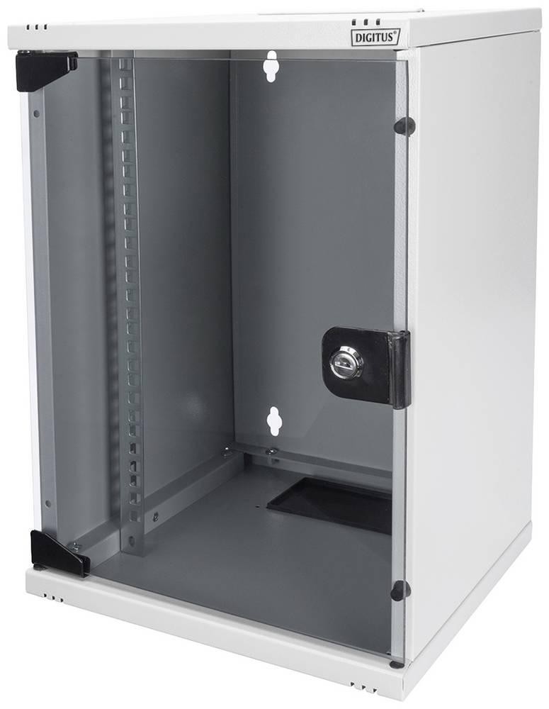 Digitus DN-10-09U 10 inch Wandbox 9 HE light grey (RAL 7035)