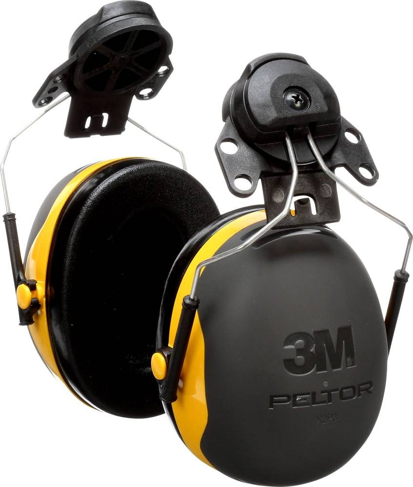 3M X2P3E hearing protection headphones - 3M X2P3E, Black, Yellow, 31