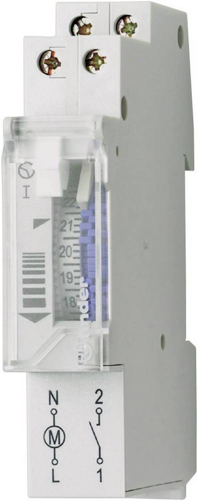 Finder 12.11.8.230.0000 Zeitschaltuhr para Hutschiene 230 V/AC