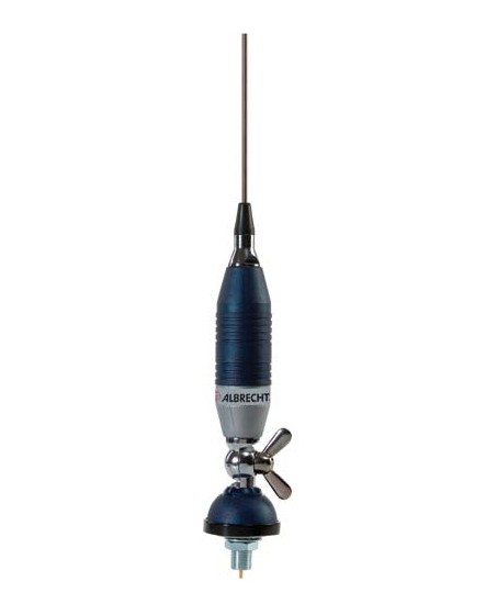 Albrecht Super 70 blue line Supporto rigido Nero, Blu, Grigio antenna