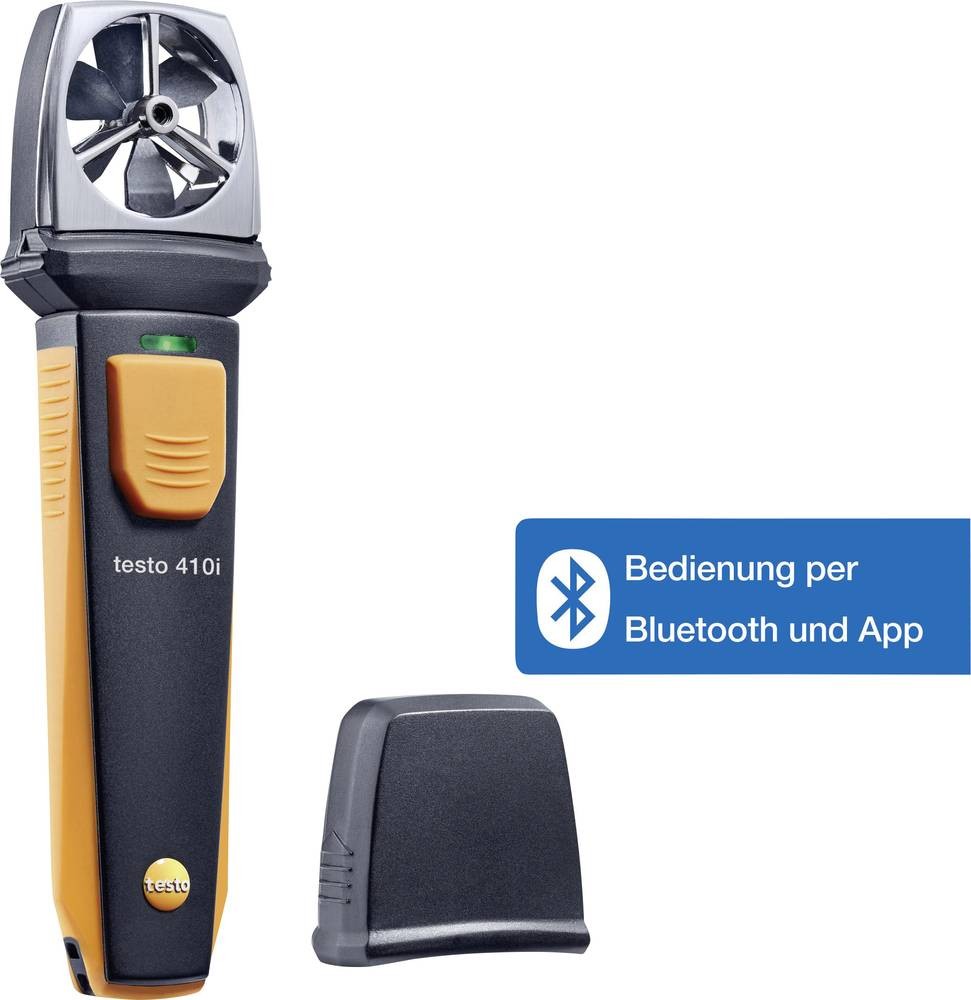 Testo 410i NTC, Vane Anemometer, 30m/s Max, Measures Air Velocity,