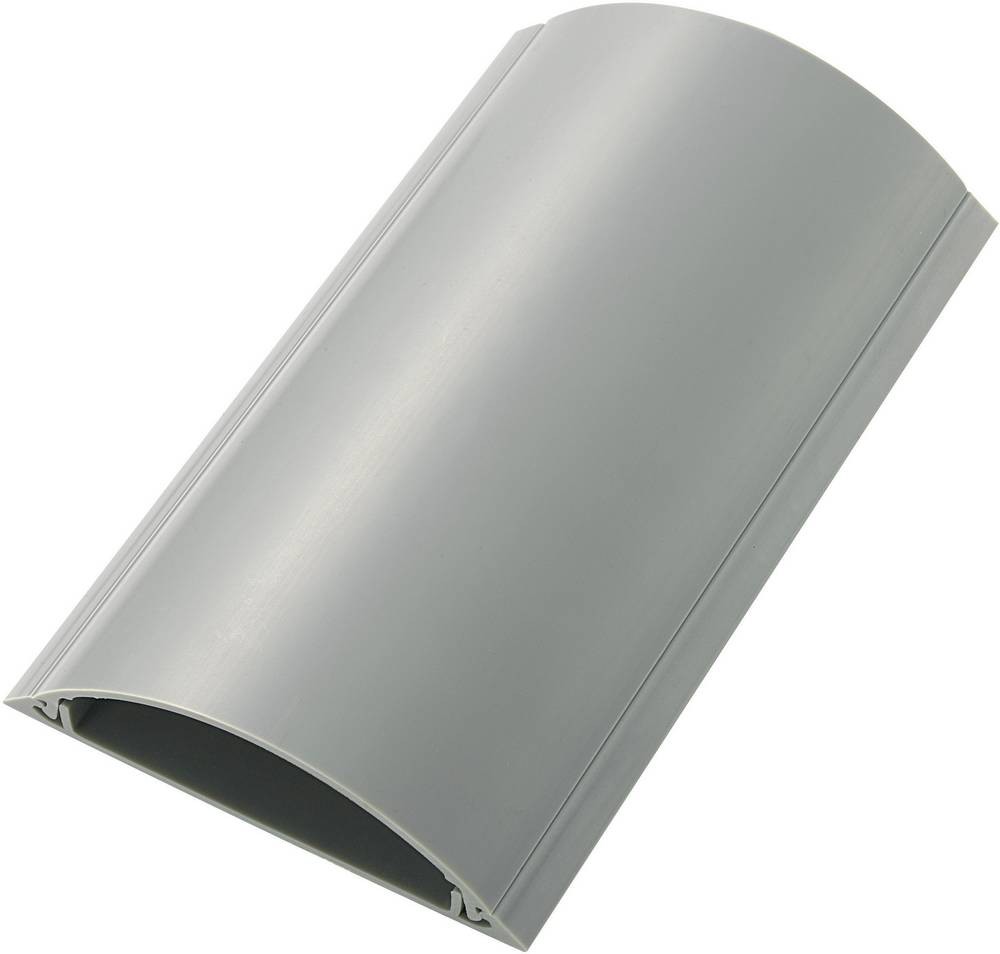 TRU Components Kabelbrücke 1592925 PVC gris Anzahl Kanäle: 1 1000mm