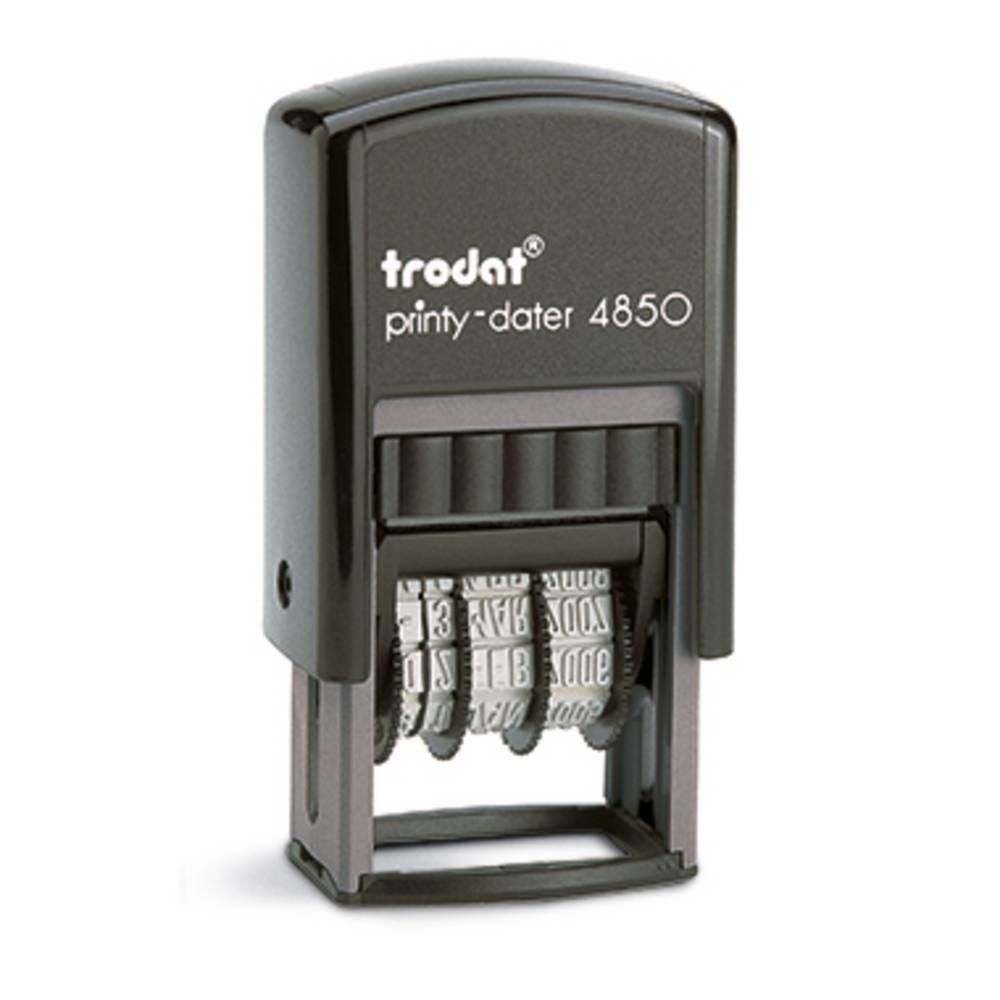 Wedo 51 4853 Self-Inking Text/Date stamp - Wedo 51 4853, Self-Inking,