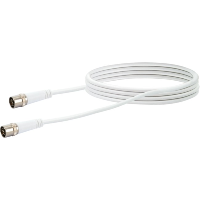 Schwaiger KDAK30 532 coaxial cable 3 m F White - Schwaiger KDAK30 532,