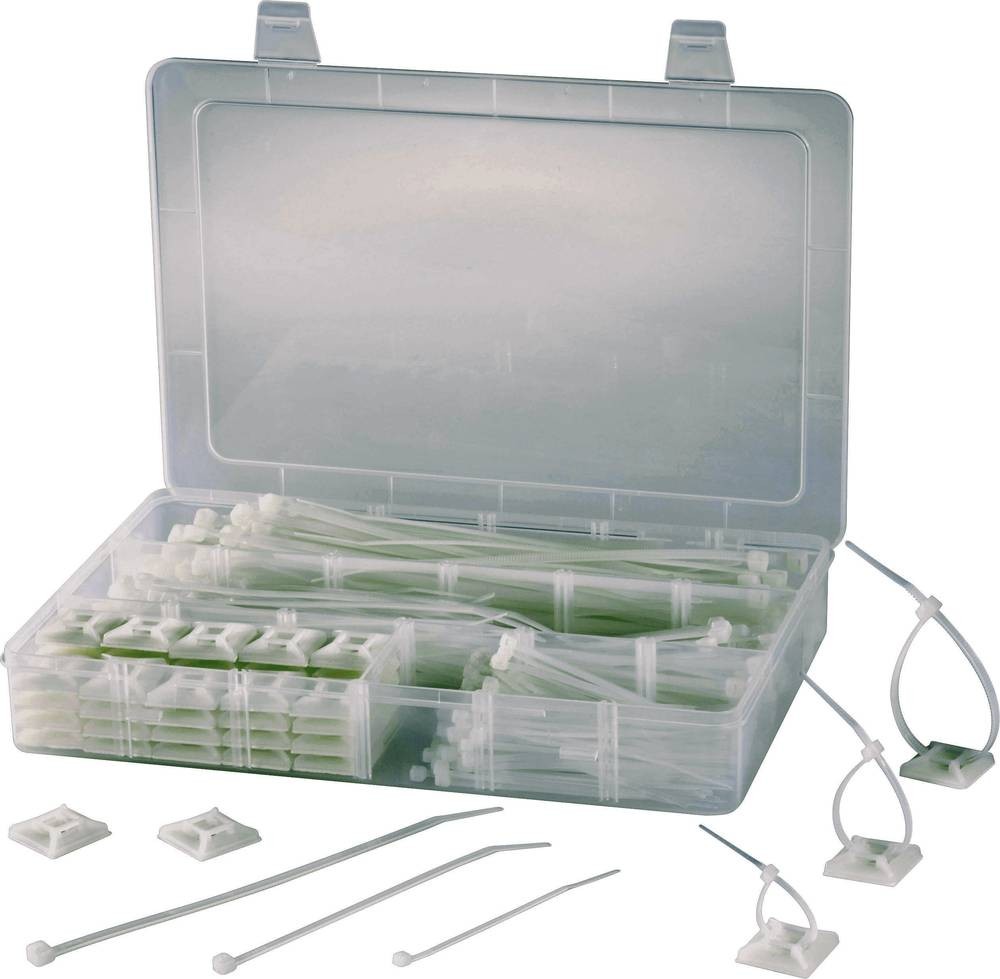 TRU Components EPR-350 Kabelbinder 100 x 2.5 mm, 142 x 3.2 mm, 190 x