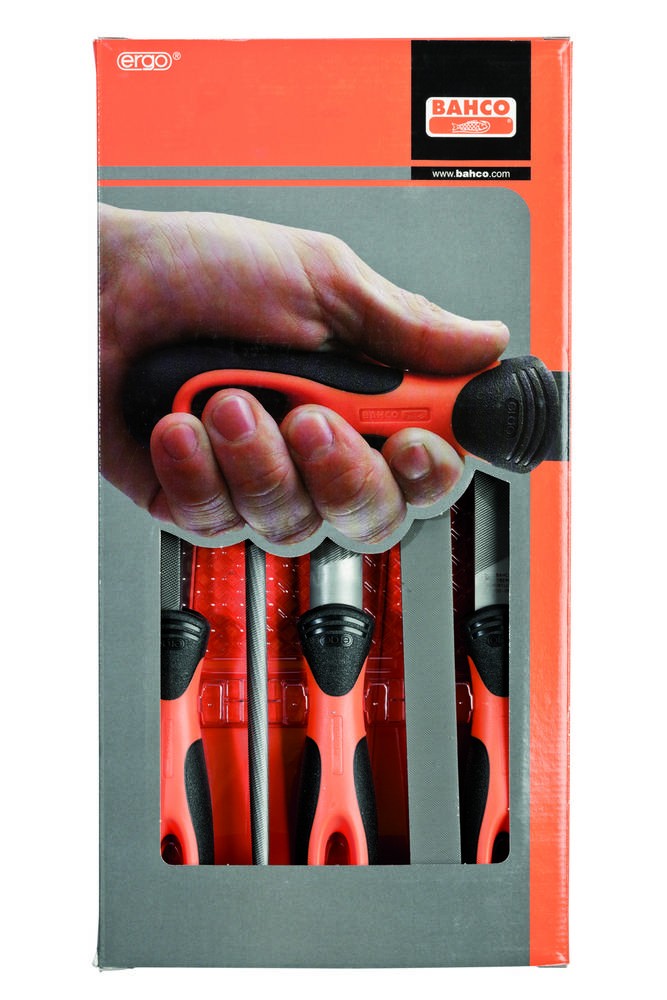Bahco 1-478-08-1-2 Ergo Feilensatz 5 -Tlg 200mm Hieb 1 & 2 1 pc(s)