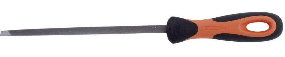 Bahco 4-186-05-2-2 Dreikantsägefeile with Heft 125 X 7,0mm Hieb 2 1