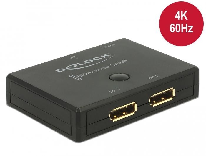 DeLOCK DisplayPort - DeLOCK DisplayPort, DisplayPort, Plástico,