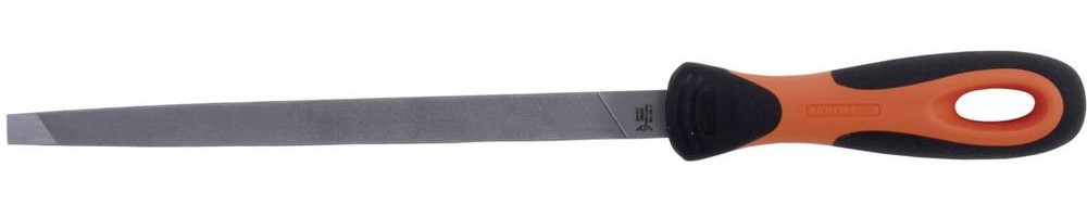 Bahco 4-183-05-2-2 Dreikantsägefeile mit Heft 125 X 10,5mm Hieb 2