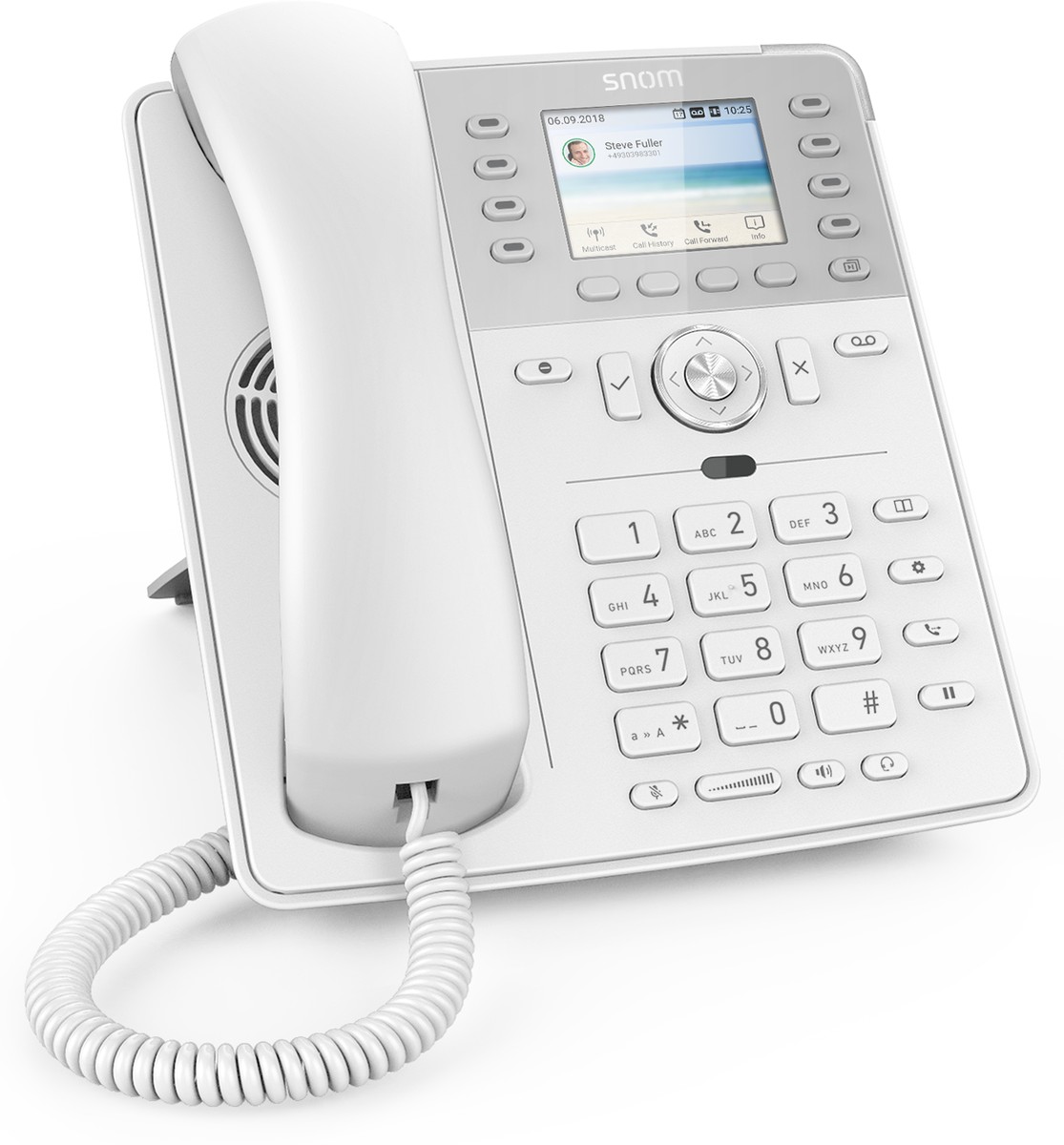 Snom D735 IP phone White TFT - Snom D735, IP Phone, White, Wired