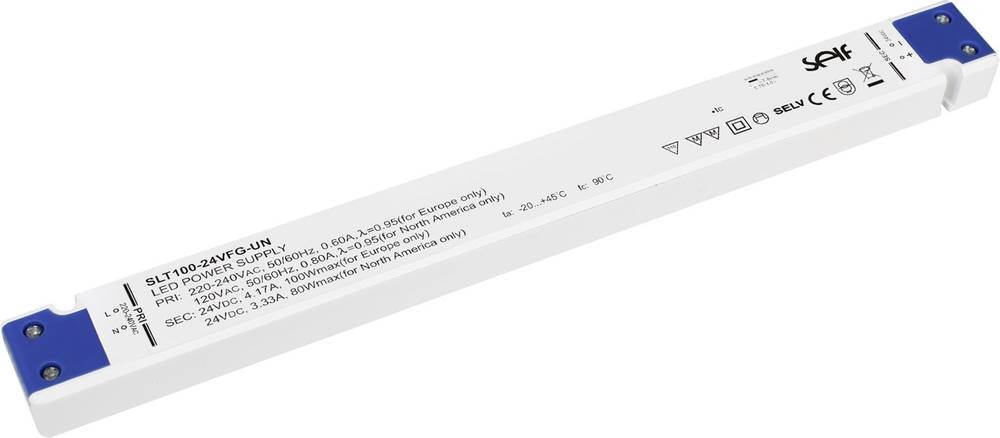 Self Electronics SLT100-24VFG-UN LED-Treiber Konstantspannung 100W 0 -
