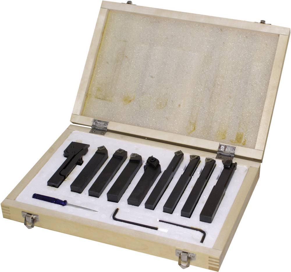 Holzmann Maschinen 9TLG12 9TLG12 Meißel-Set 9teilig 1 pezzo