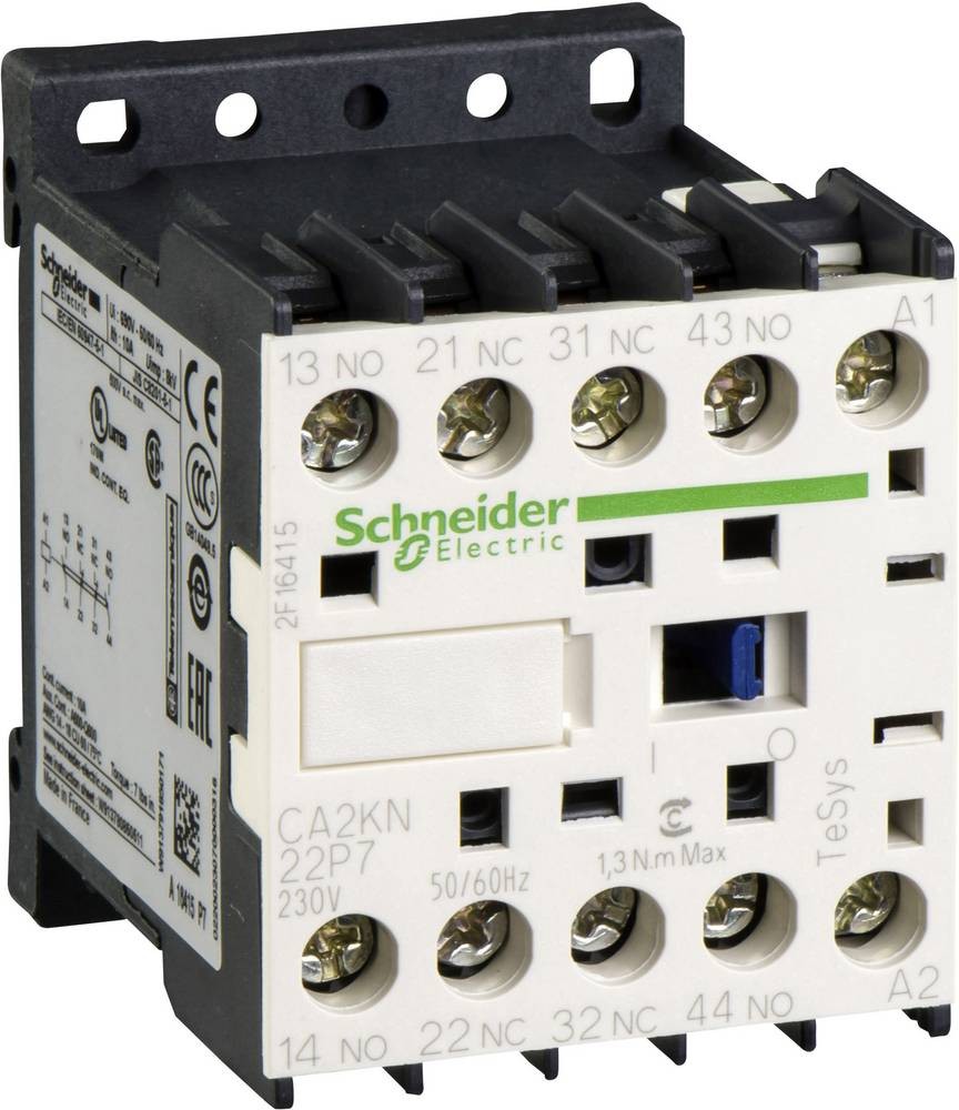 Schneider Electric CA2KN22P7 Hilfsschütz 2 Öffner, 2 Schließer 1