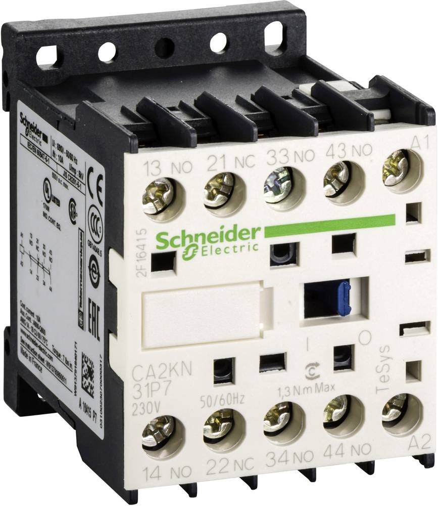 Schneider Electric CA2KN31P7 Hilfsschütz 3 Schließer, 1 Öffner 1