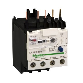 Schneider Electric Motorschutzrelais 1 Schließer, 1 Öffner LR2K0312