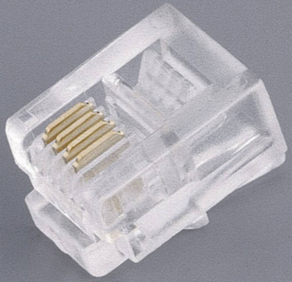 TRU COMPONENTS Modularplug TC-2525002 Stecker, gerade Polzahl