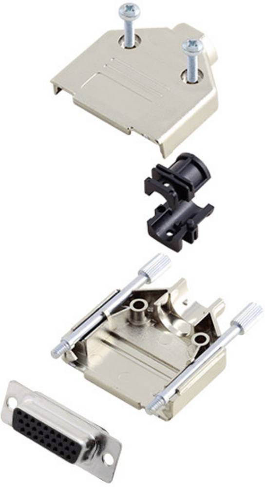 Amphenol L17DTPK-M-15+L77HDA26S D-SUB Buchsenleisten-Set 180°