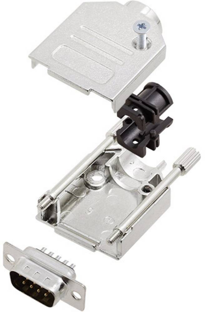 Amphenol L17DTZK09+L717SDE09P D-SUB Stiftleisten-Set 180° Polzahl: 9