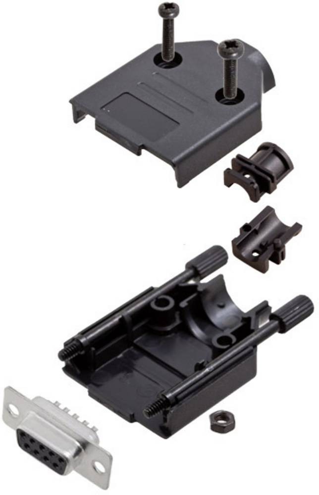 Amphenol L17DTPK-P-15+L77SDA15S D-SUB Buchsenleisten-Set 180°