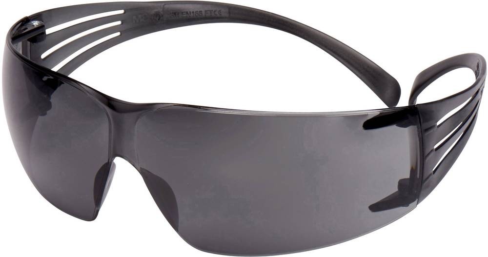 3M SecureFit Protective Eyewear Safety glasses Plastic Grey - 3M