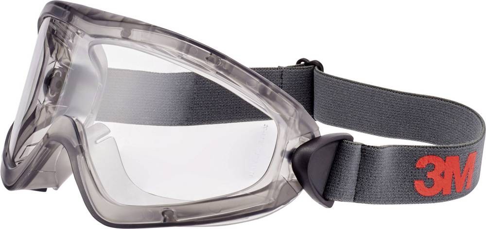 3M 2891S-SGAF Safety goggles Grey, Red - 3M 2891S-SGAF, Safety