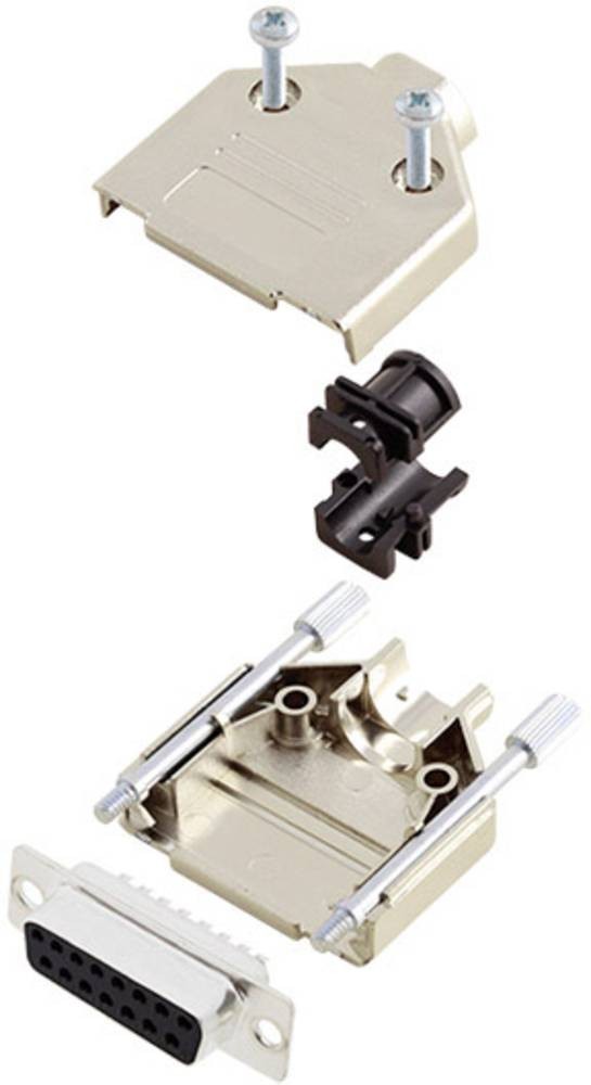 Amphenol L17DTPK-M-25+L77SDB25S D-SUB Buchsenleisten-Set 180°