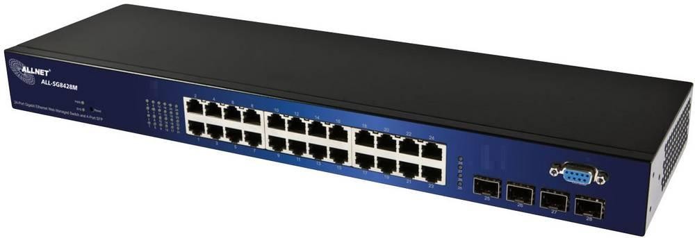 ALLNET 127211 Gestionado L2 Gigabit Ethernet (10/100/1000) 19U Negro -