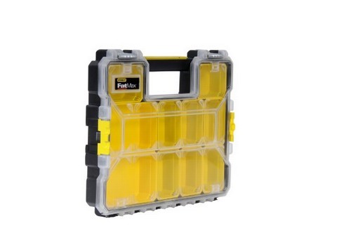 Stanley 1-97-517 small parts/tool box Black, Transparent, Yellow -