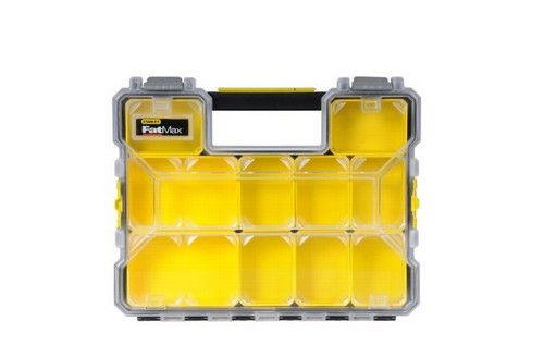 Stanley 1-97-519 small parts/tool box Black, Transparent, Yellow -