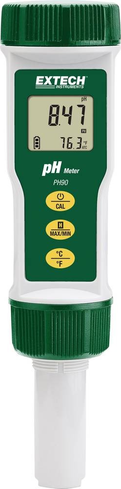Extech PH90 pH-Messgerät pH-Wert, Temperatur