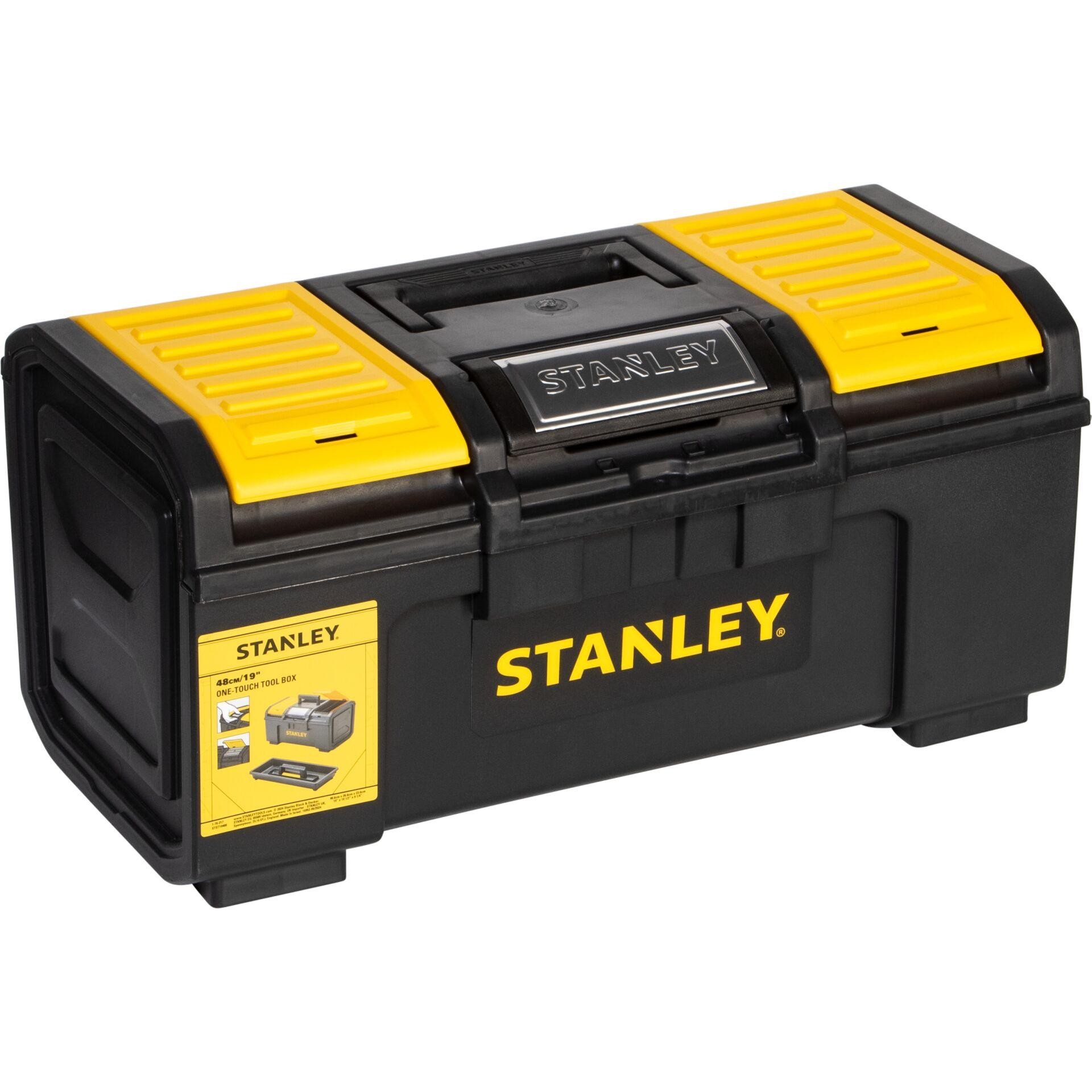 Stanley 1-79-217 small parts/tool box Black, Yellow - Stanley 1-79-