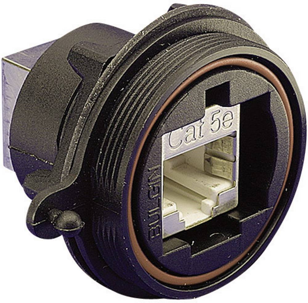 Bulgin Buccaneer Series Female RJ45 Connector, Panel Mount, Cat5e,