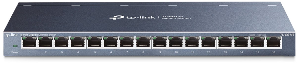 TP-Link 16-Port Gigabit Desktop Network Switch - TP-Link 16-Port