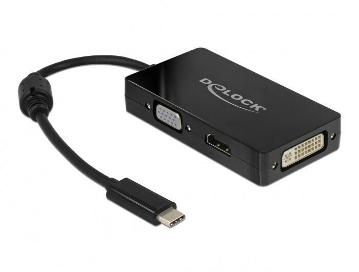 DeLOCK 63925 divisor de video - DeLOCK 63925, USB Type-C, 3840 x 2160