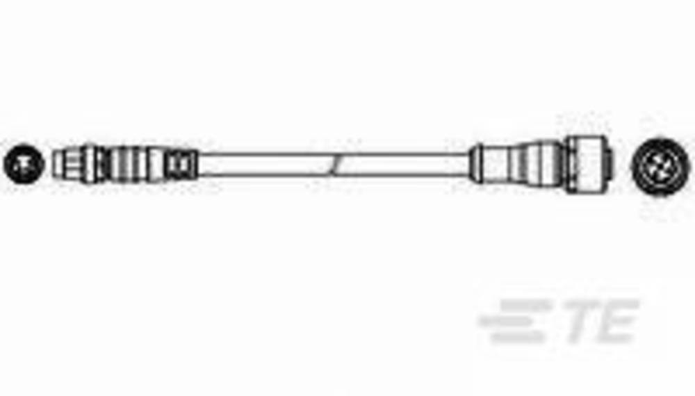 TE Connectivity 1-2273109-4 Sensor-/Aktor-Anschlussleitung M8, M12