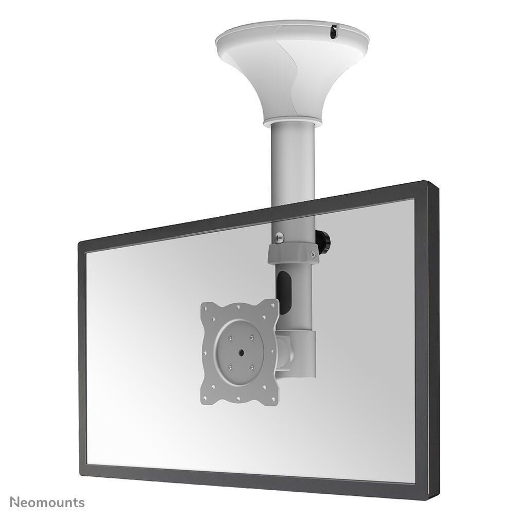 Neomounts FPMA-C025SILVER Monitor/TV mount ceiling 10-30" - h 37-47