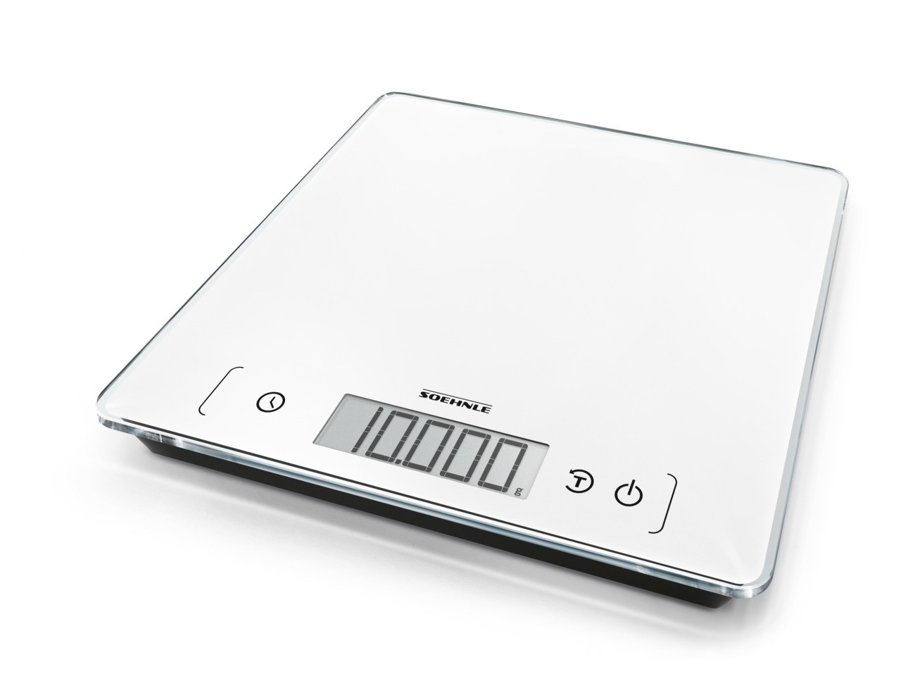 Soehnle Page Comfort 400 White Countertop Square Electronic kitchen