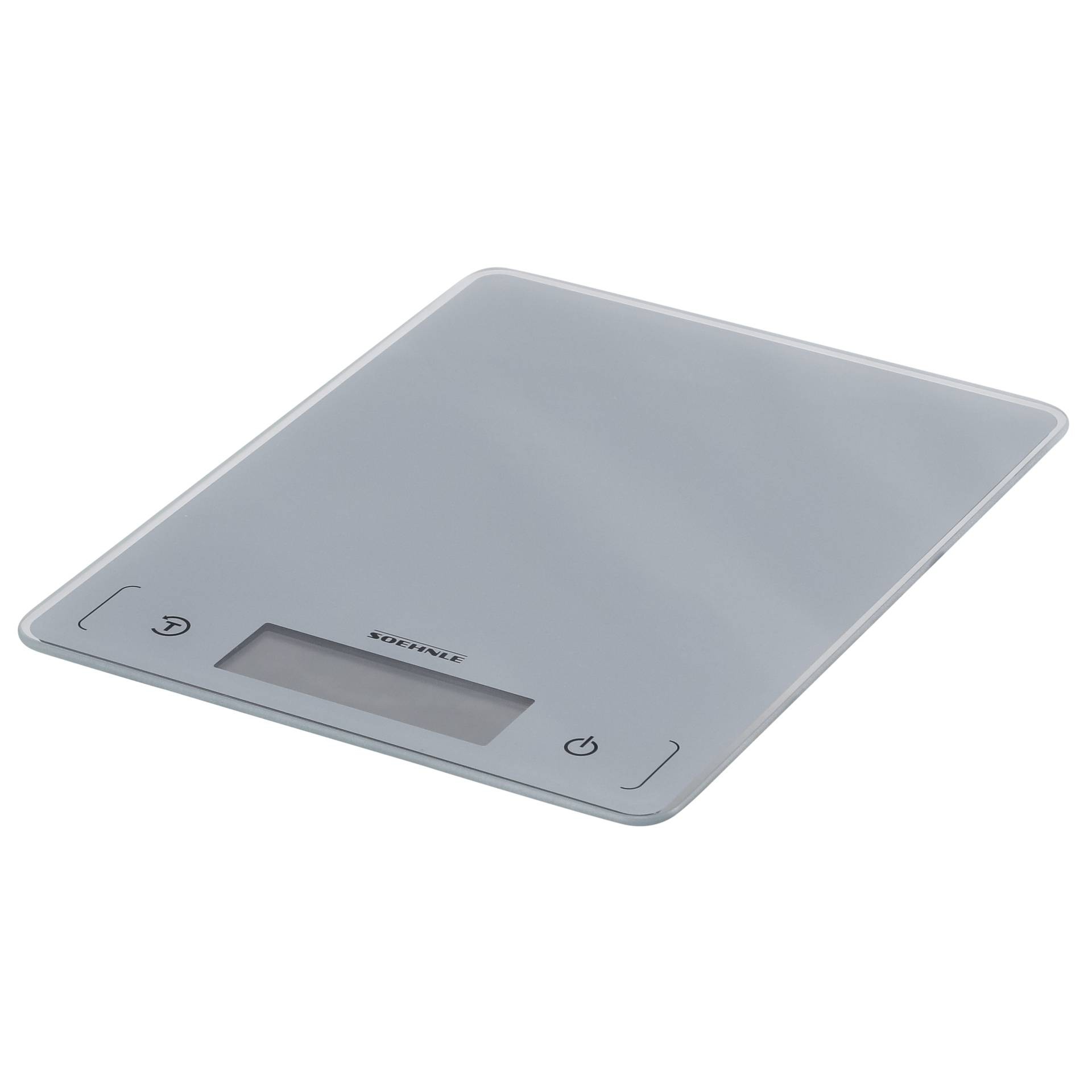 Soehnle Page Comfort 300 Slim Silver Countertop Square Electronic