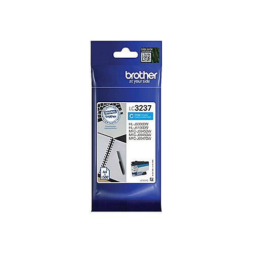 Brother LC3237C cartucho de tinta 1 pieza(s) Original Rendimiento est