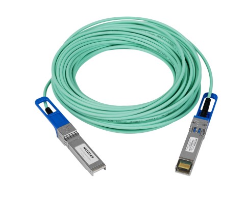NETGEAR AXC7615 InfiniBand/fibre optic cable 15 m SFP+ Turquoise -