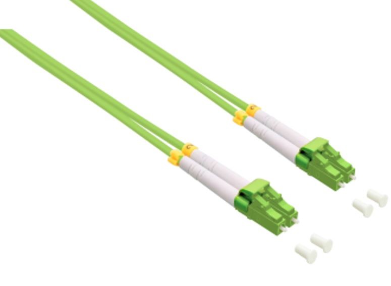 Helos 187475 câble InfiniBand et à fibres optiques 20 m LC Vert -